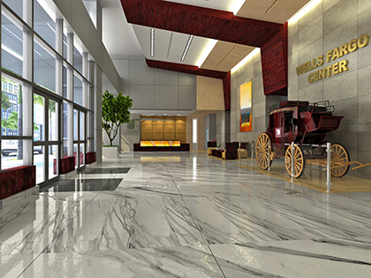 Wells Fargo Center Lobby